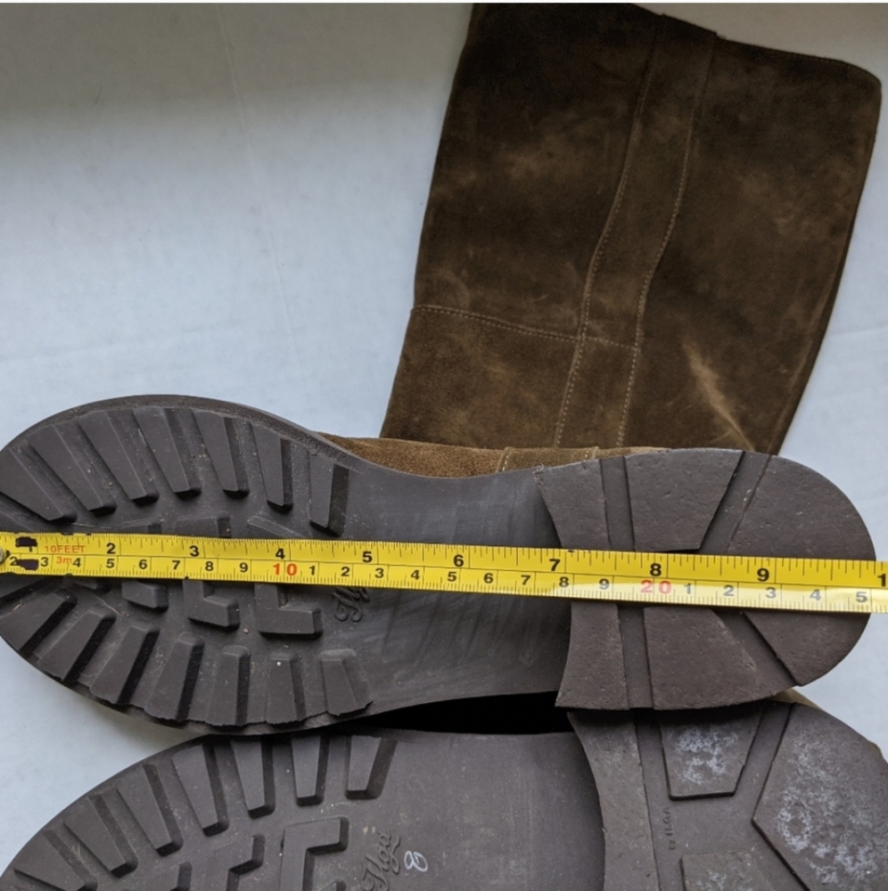 Marni Brown Suede Boots with Lug Sole - Picture 13 of 16